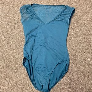 Blue leotard
